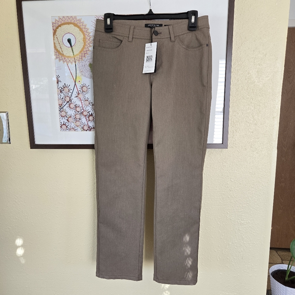 NWT Lafayette 148 Wooster Tumbleweed Pants Jeans 4